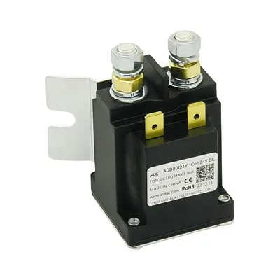 80Amper Aokai ADD80I Xử lý rơle DC cho Công tắc tơ làm việc không liên tục của xe nâng điện
